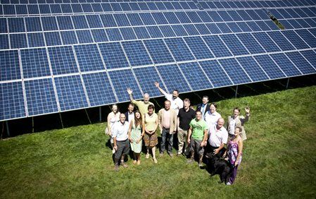 A WREN solar opening at Olde House.