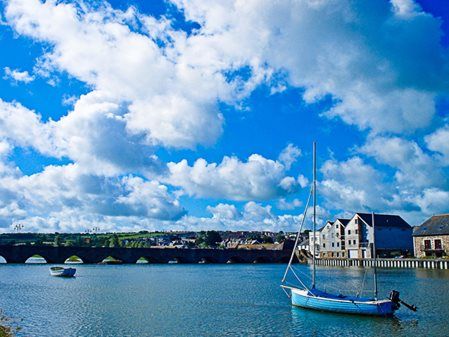 Wadebridge from the River Camel